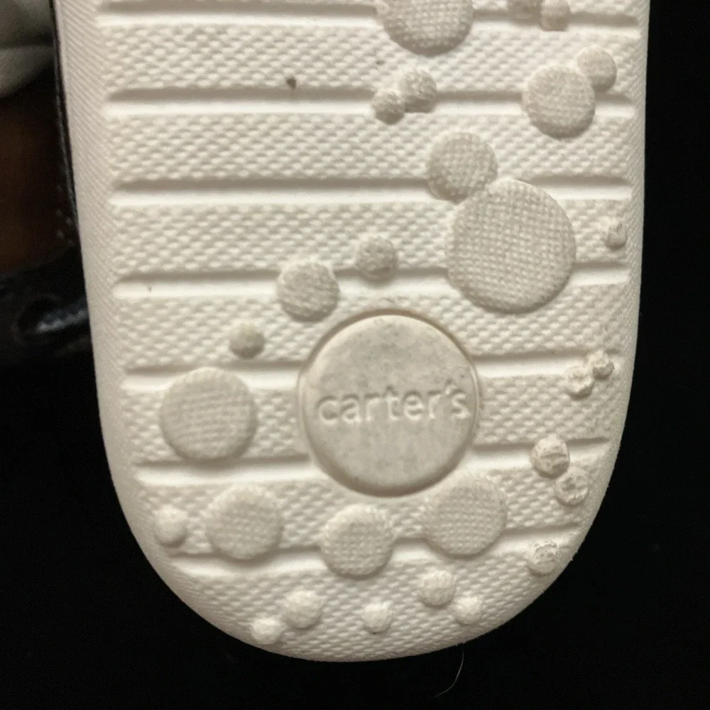 Carters Every Step Jaden Brown Walking Shoes Sz 5 Toddler Sneakers w/ Box